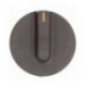 MANOPOLA MARRONE Diam. 45 mm