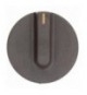 MANOPOLA MARRONE Diam. 45 mm