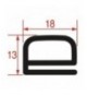 GUARNIZIONE PORTA 595 mm IN SILICONE