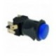 PULSANTE BIPOLARE BLU 16A 250V
