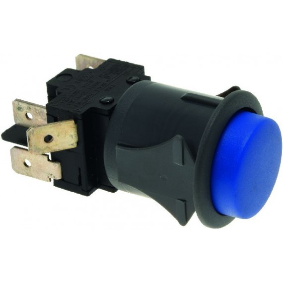 PULSANTE BIPOLARE BLU 16A 250V