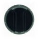 MANOPOLA NERA Diam. 52 mm 0-9