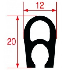 GUARNIZIONE PORTA FORNO