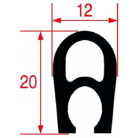 GUARNIZIONE PORTA FORNO