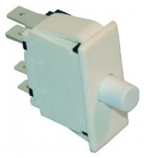 INTERRUTTORE PULSANTE BIANCO 40x14 mm