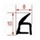 GUARNIZIONE PORTA FORNO 420x300 mm