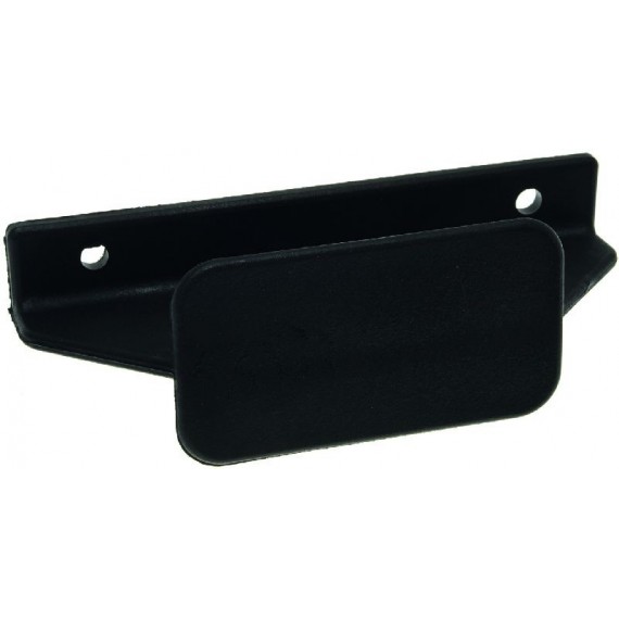 MANIGLIA IN PLASTICA 122 mm NERA