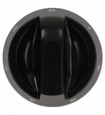 MANOPOLA NERA Diam. 75 mm 0-1-2-3-4-5-6
