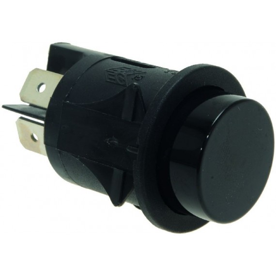 INTERRUTTORE BIPOLARE NERO 16A 250V