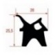 GUARNIZIONE PORTA FORNO 840x740 mm