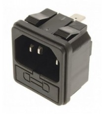 SPINA CON PORTAFUSIBILE 10A 250V