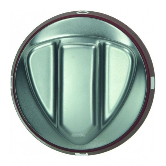 MANOPOLA ARGENTO-ROSSA Diam. 72 mm ELETTRICA