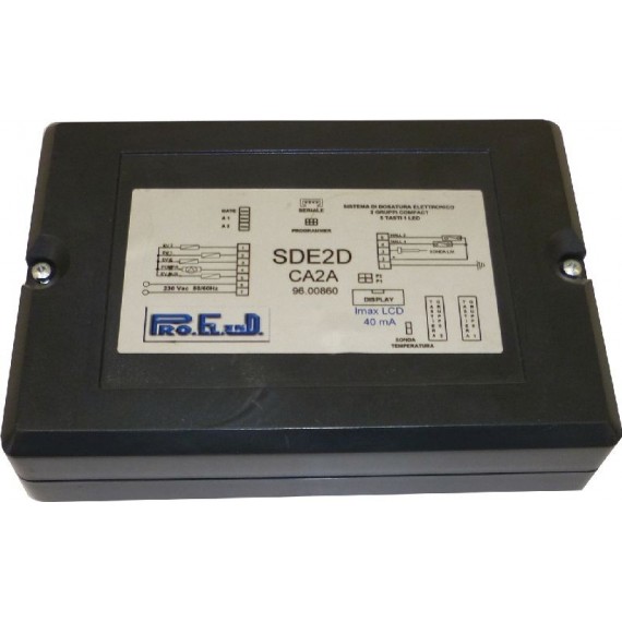CENTRALINA DOSATURA 2 GRUPPI 230V