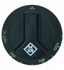 MANOPOLA NERA Diam. 66 mm 30-110C
