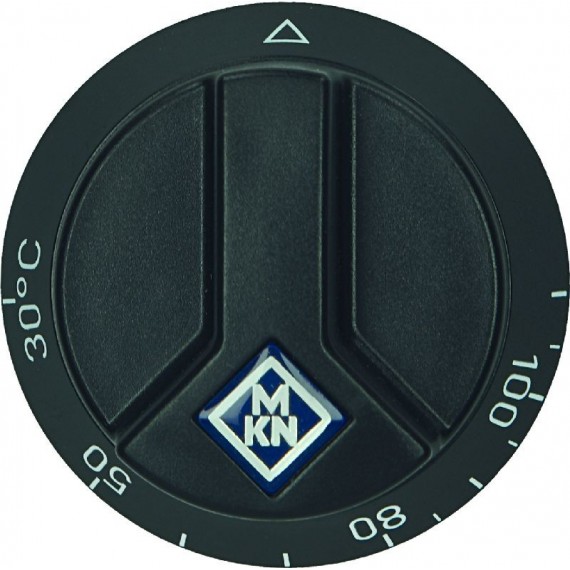 MANOPOLA NERA Diam. 66 mm 30-110C