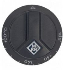 MANOPOLA NERA Diam. 66 mm 100-185C