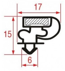GUARNIZIONE AD INCASTRO 1240x555 mm