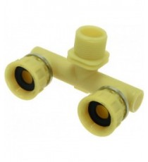 RACCORDO 3 VIE 3/4F - 3/4M - 3/4F