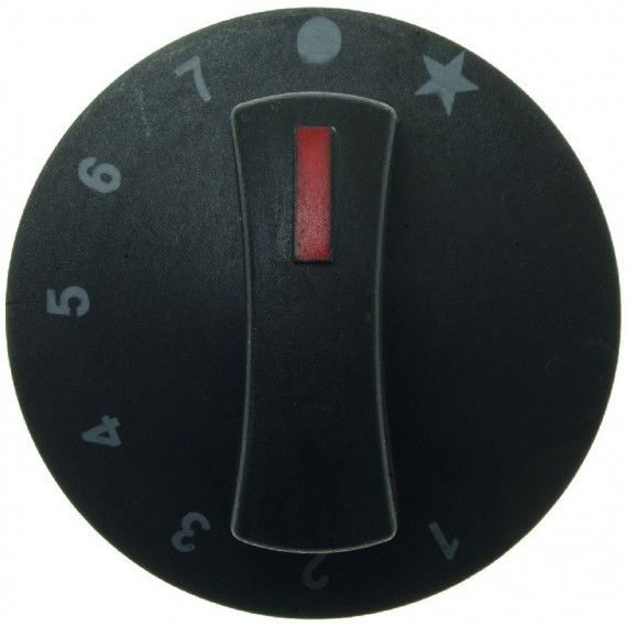 MANOPOLA GRIGIA Diam. 71 mm 1-2-3-4-5-6-7