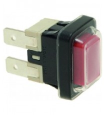INTERRUTTORE UNIPOLARE ROSSO 16A 250V