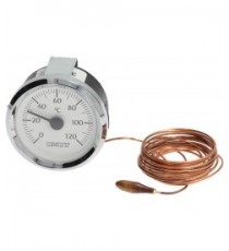 TELETERMOMETRO BIANCO Diam. 52 mm 0-120C