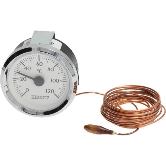 TELETERMOMETRO BIANCO Diam. 52 mm 0-120C