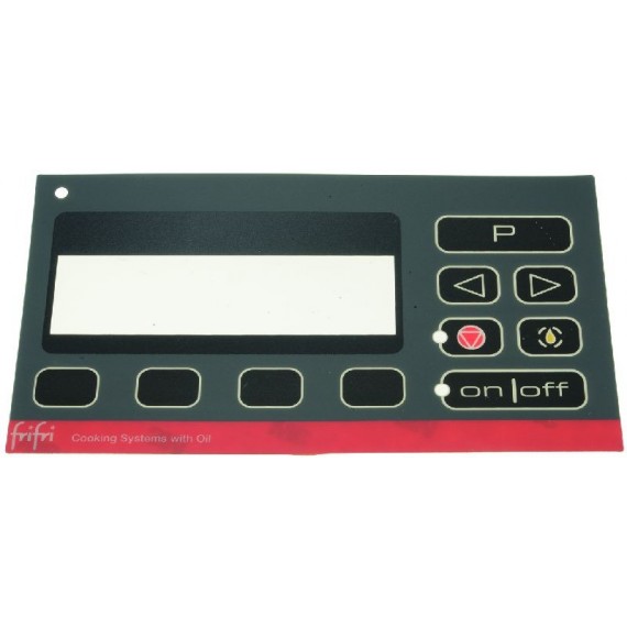 TARGA COMANDI ADESIVA 135x75 mm