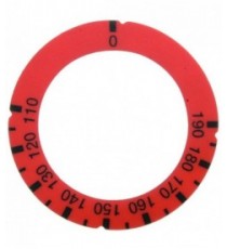 DISCO AUTOADESIVO ROSSO 110-190C