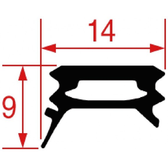 GUARNIZIONE PORTA 560x445 mm