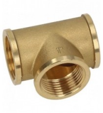 RACCORDO A T IN OTTONE Diam. 1F