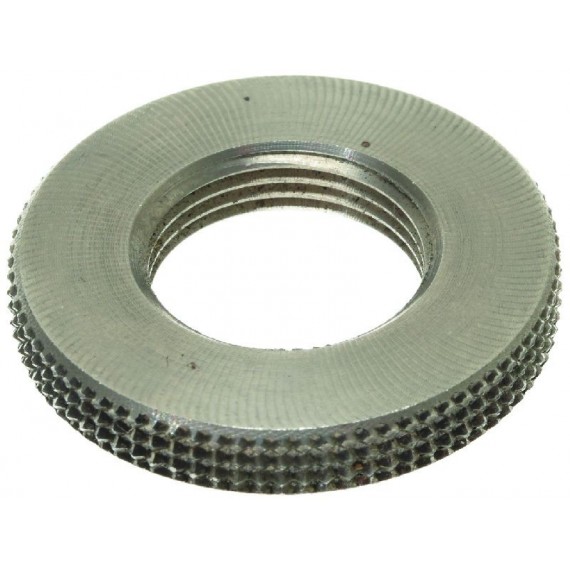 DADO ZIGRINATO INOX M15x1