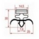 GUARNIZIONE AD INCASTRO 730x580 mm