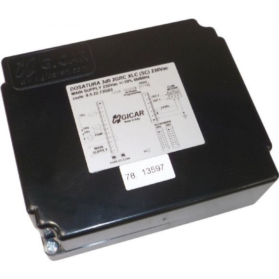 CENTRALINA DOSATURA 2 GRUPPI 230V
