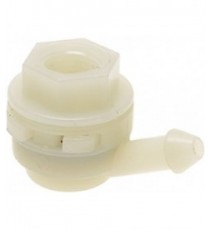 RACCORDO A GOMITO Diam. 1/8F - Diam. 5 mm