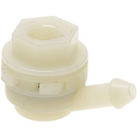 RACCORDO A GOMITO Diam. 1/8F - Diam. 5 mm