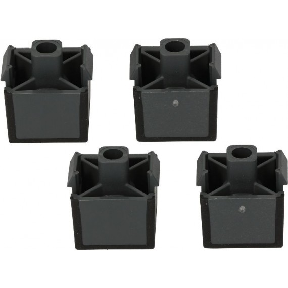 KIT PIEDINO IN GOMMA 34x34x37 mm - 4 PZ