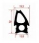 GUARNIZIONE PORTA FORNO 1410x690 mm