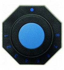 MANOPOLA NERA 66x66 mm 1-2-3-4-5-6-7-8