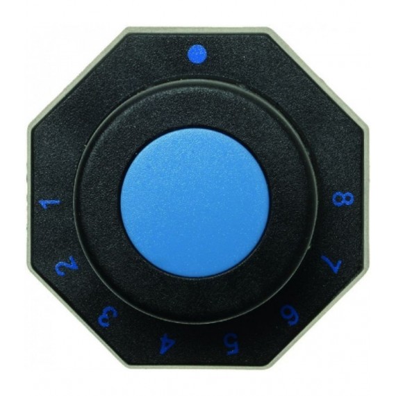 MANOPOLA NERA 66x66 mm 1-2-3-4-5-6-7-8