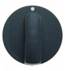 MANOPOLA NERA Diam. 52 mm