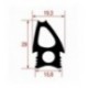 GUARNIZIONE PORTA FORNO 690x630 mm