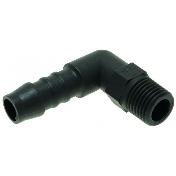 PORTAGOMMA AD ANGOLO 1/4M - Diam. 10 mm