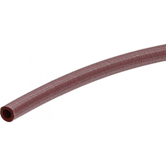 TUBO SILICONE ROSSO CON CALZA VETRO