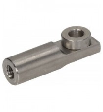TESTINA FILETTATA SX INOX CON BOCCOLA