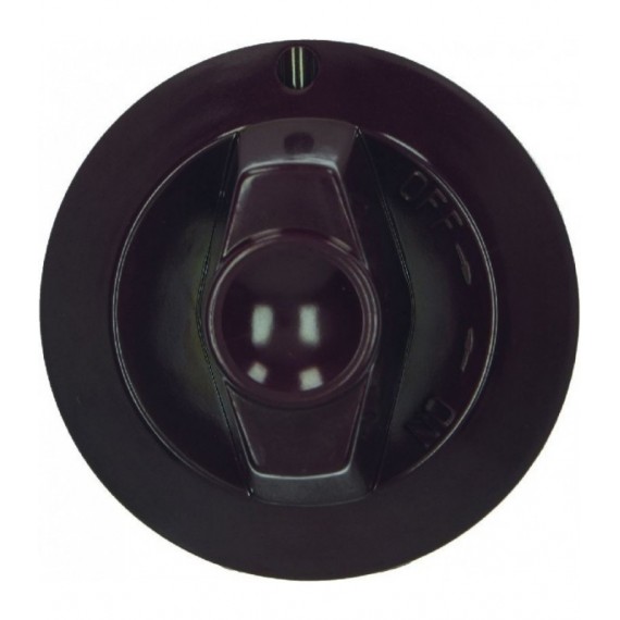 MANOPOLA ROSSA Diam. 63 mm ON-OFF