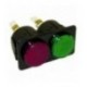 GRUPPO LAMPADE SPIA VERDE - ROSSA 250V