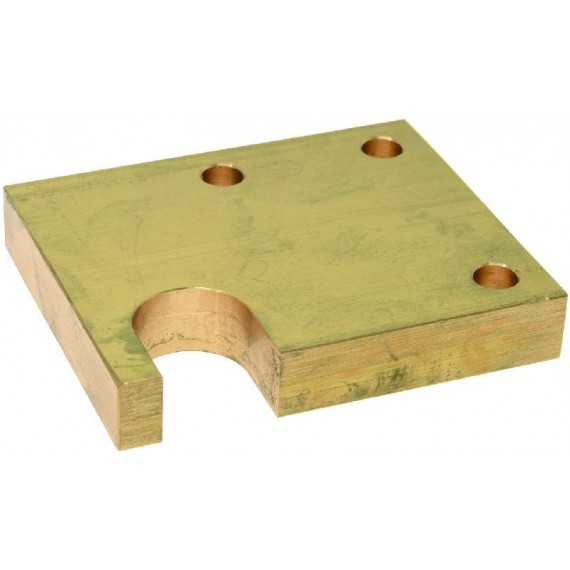CERNIERA IN OTTONE SOSTEGNO MANIGLIONE