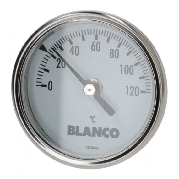 TERMOMETRO INOX 0+120C