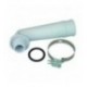 TUBO IN PLASTICA A GOMITO Diam. 40 mm
