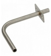 RACCORDO SPRUZZATORE CURVO Diam. 10x105 mm